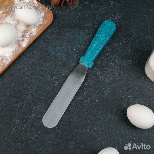 Лопатка-палетка прямая «Космос», 27 см, рабочая ча