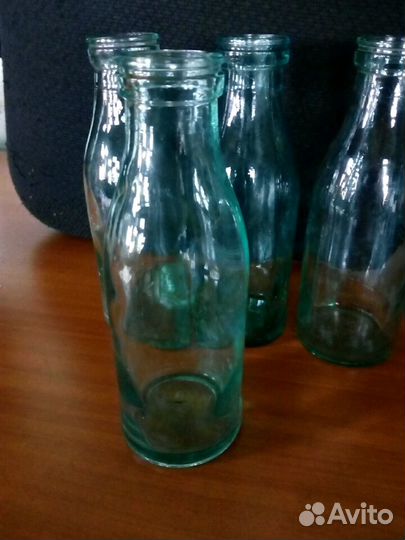 Бутылка из под молока рэтро