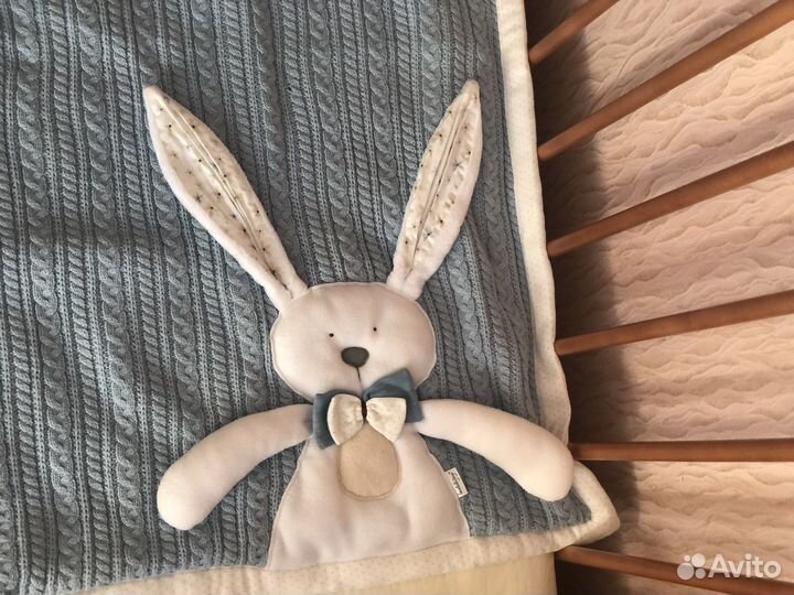 Плед детский с зайкой