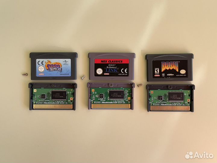 Картриджи Game Boy Advance