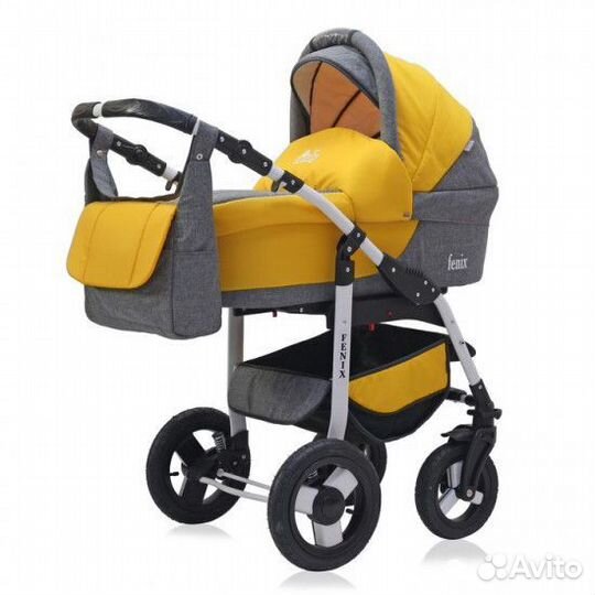 Коляска 2 в 1 Teddy fenix