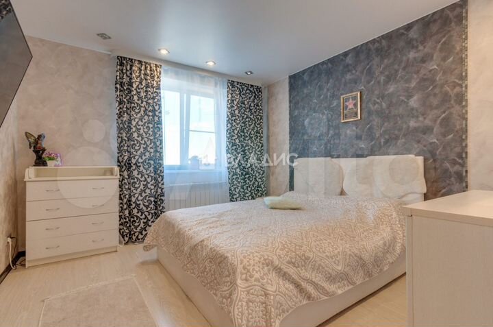 2-к. квартира, 52,8 м², 11/16 эт.