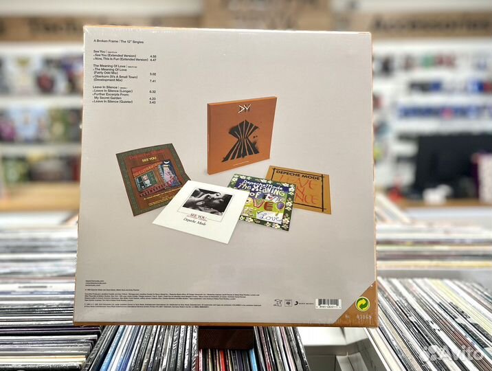 Виниловый BOX Depeche Mode A Broken Frame