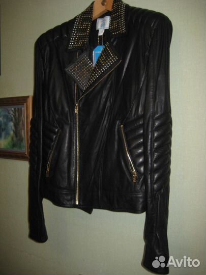 Куртка косуха versace HM мужская размер XL новая