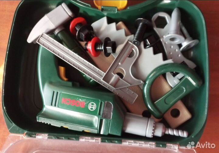 Игрушечный Набор инструментов c Дрелью в чемодане