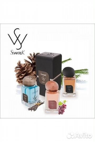 Духи. Парфюмерия Sevaverek для мужчин. Турция 50мл