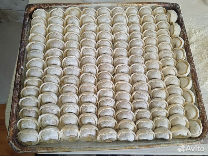 Пельмени ручной лепки
