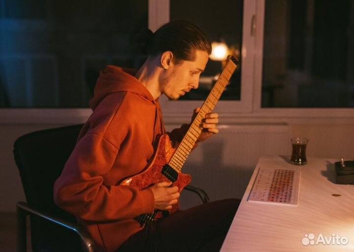 Супер Гитарист таблица все ноты и октавы