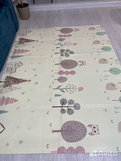 Детский коврик двусторонний
