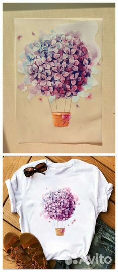 Наклейки на одежду