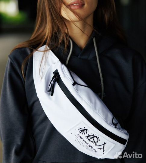 Спортивная поясная сумка унисекс