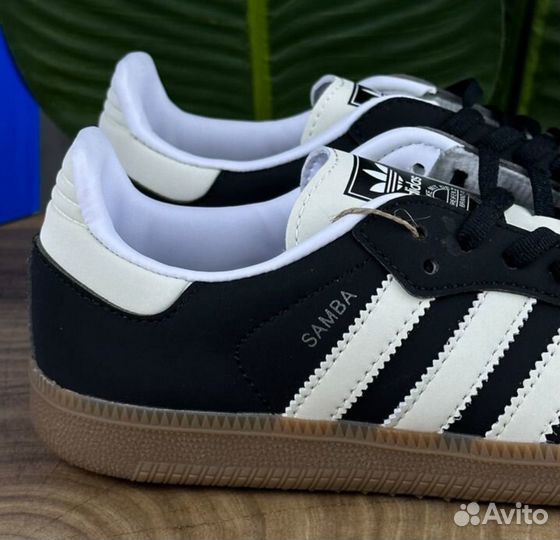 Adidas originals samba OG core black wonder white