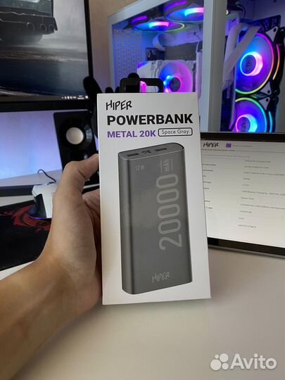 Повербанк Hiper 20.000 mAh (Новый)