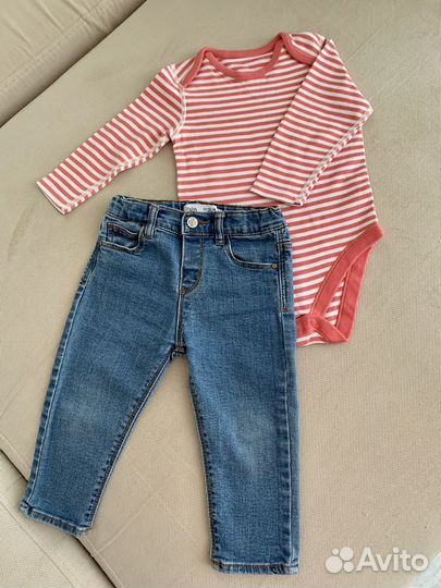 Детские вещи пакетом на девочку 80