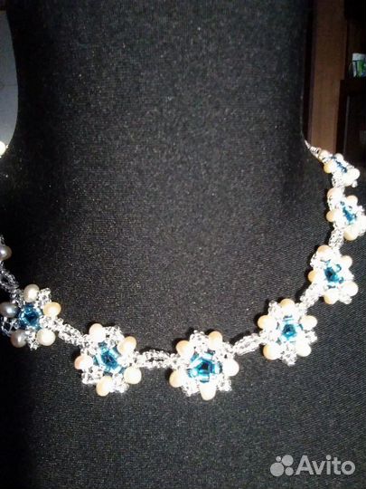 Набор из бисера и жемчуга