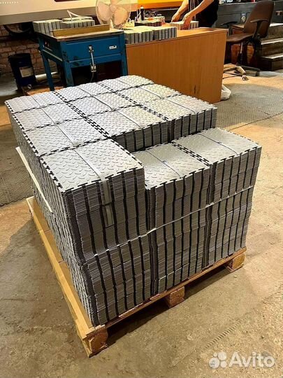 Пвх плитка с быстрым монтажом