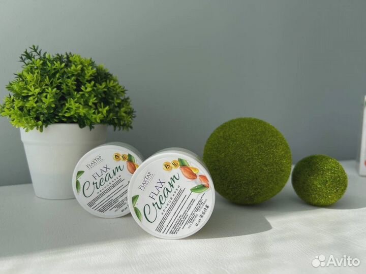 Косметика. Ночной крем для лица FlaxCream. 60мл