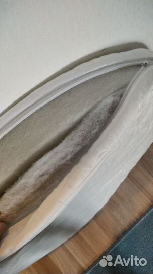 Матрас на круглую кроватку