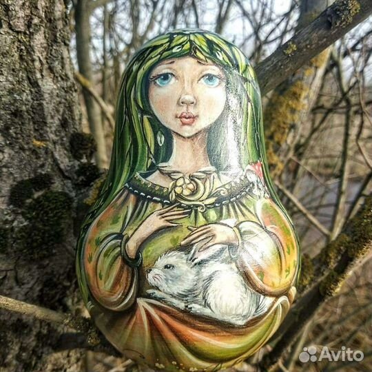 Матрешка -неваляшка музыкальная