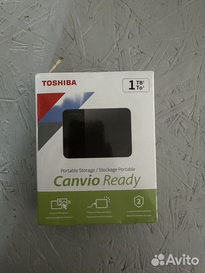 Внешний жесткий диск canvio ready 1 tb toshiba