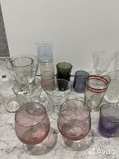 Бокалы рюмки СССР