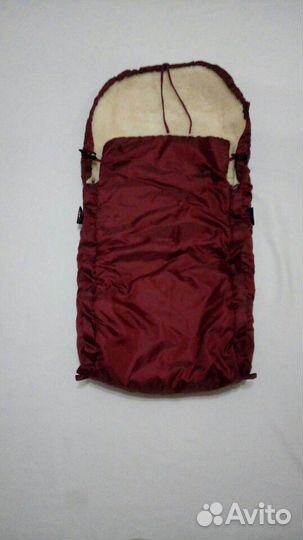 Конверт зимний с муфтой в коляску