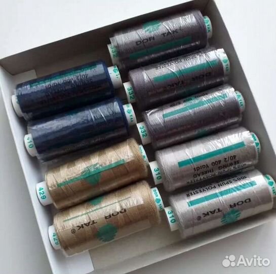 Нитки швейные Дор так (400ярд)