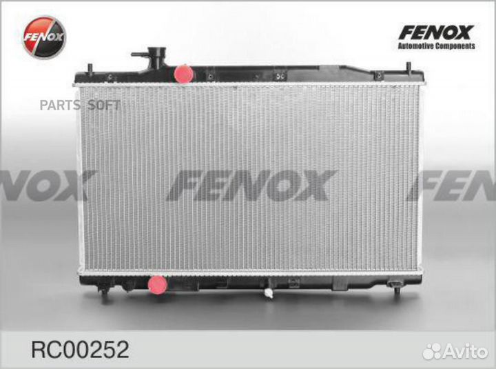 Fenox RC00252 Радиатор охлаждения двигателя honda