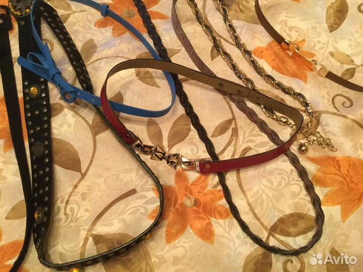 Ремешки женские, кожаные