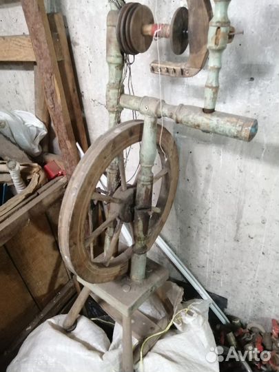 Прялка деревянная старинная бесплатно