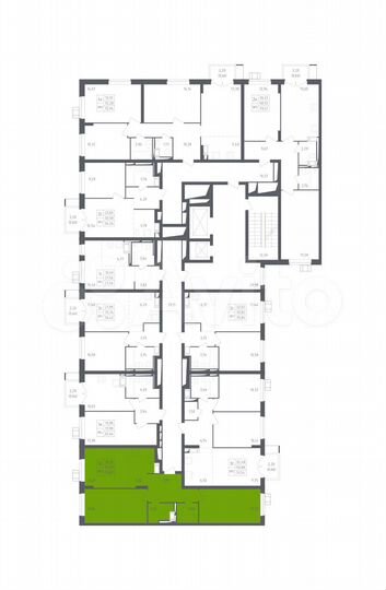 3-к. квартира, 57,9 м², 12/17 эт.