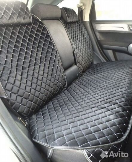 Накидки на сиденья велюр