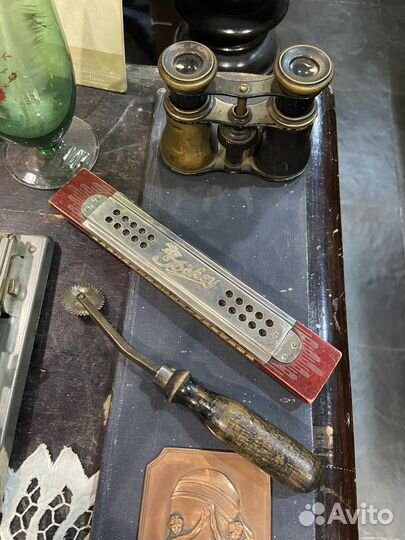 Старинная губная гармошка Spranger Германия 1910г