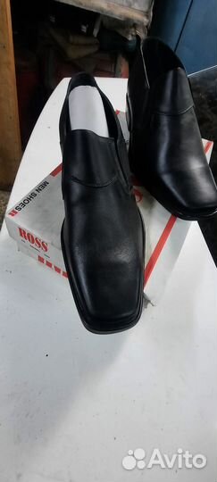 Туфли мужские чёрные новые