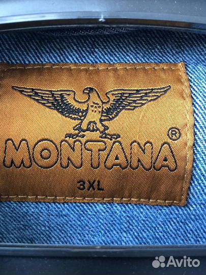 Удобная джинсовая жилетка. Хлопок. Montana