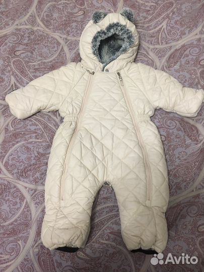 Детский зимний комбинезон-трансформер