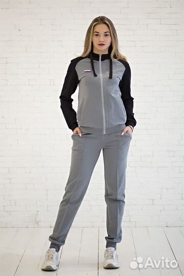 Женский спортивный костюм россия С гербом