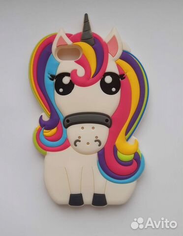 Чехол единорог на айфон 7