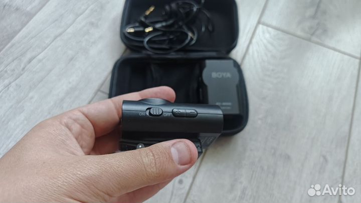 Беспроводной микрофон (радиосистема) Boya by-wm4