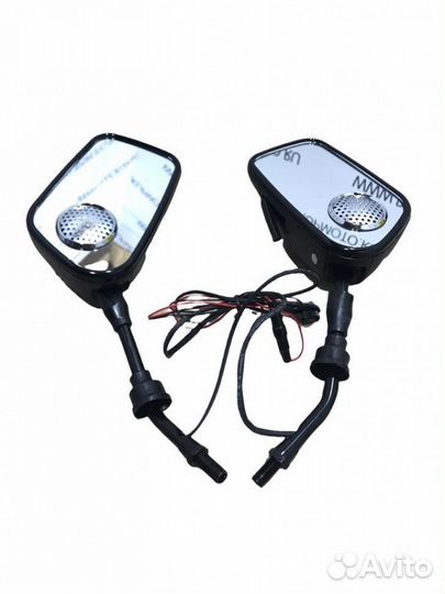 Зеркала со встроенной звуковой системой черные