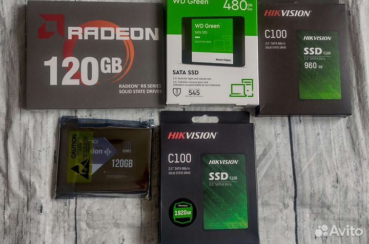 SSD 120-1920 GB SATA III от