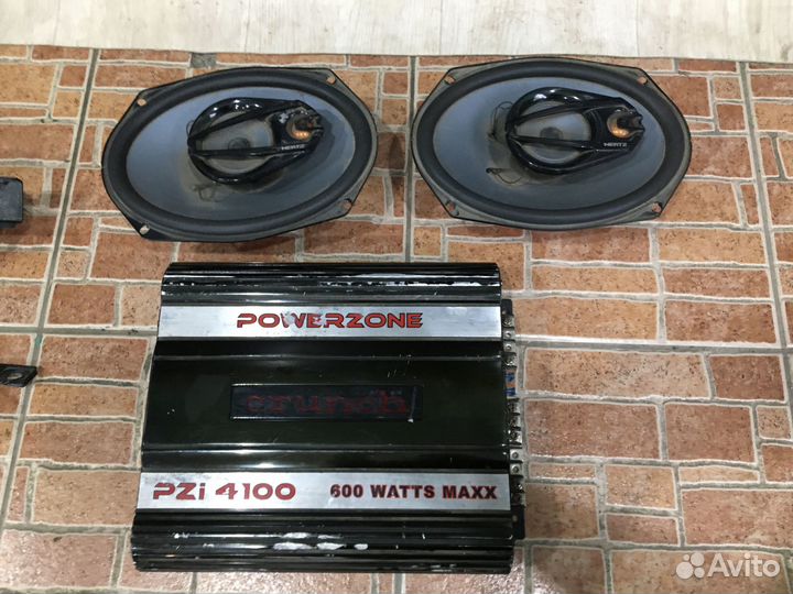 Усилитель Powerzone Pzi 4100 600 watts