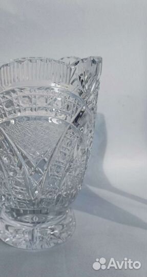 Ваза хрустальная СССР лзхс