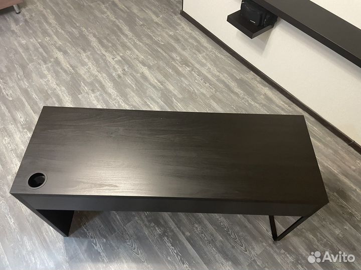 Черный письменный стол IKEA бу