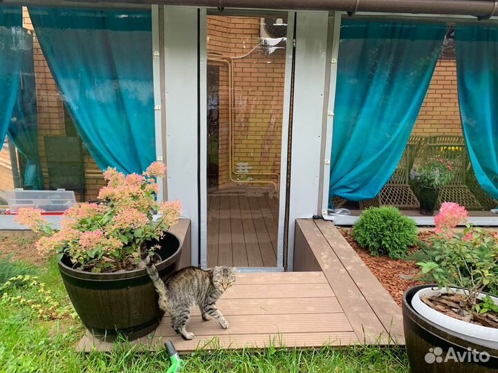 Мягкие окна рулонные, раздвижные для террасы, кафе