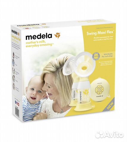 Молокоотсос medela swing flex электрический