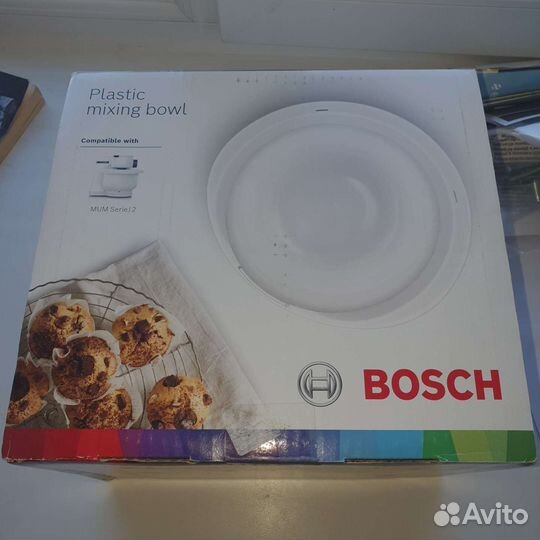 Кухонная машина bosch, в комплекте 2 чаша