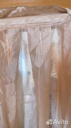 Штора цвет шампань