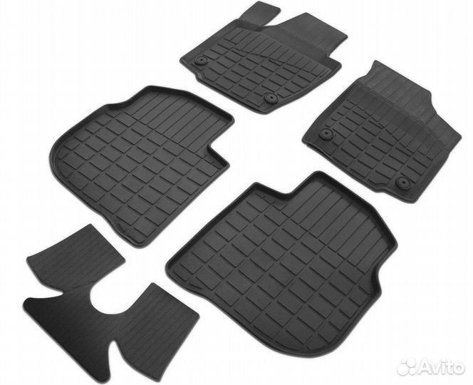 Литьевые коврики салона