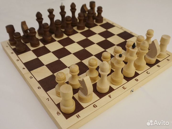 Шахматы деревянные